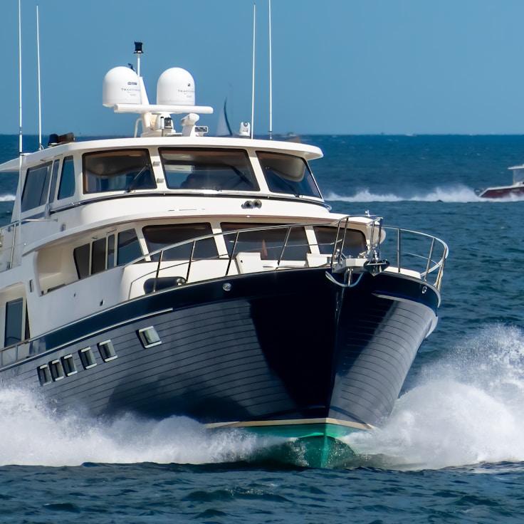 Business retreat on a yacht